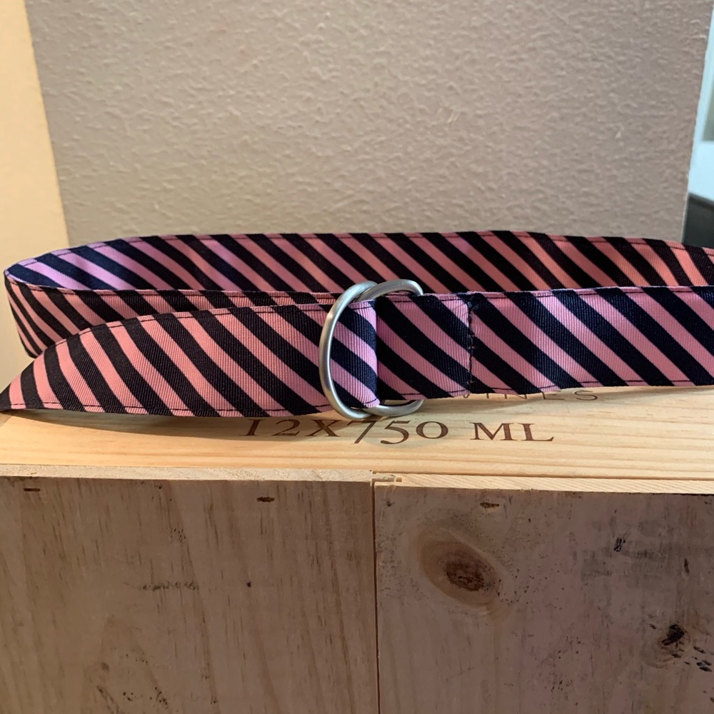 Silk tie belt